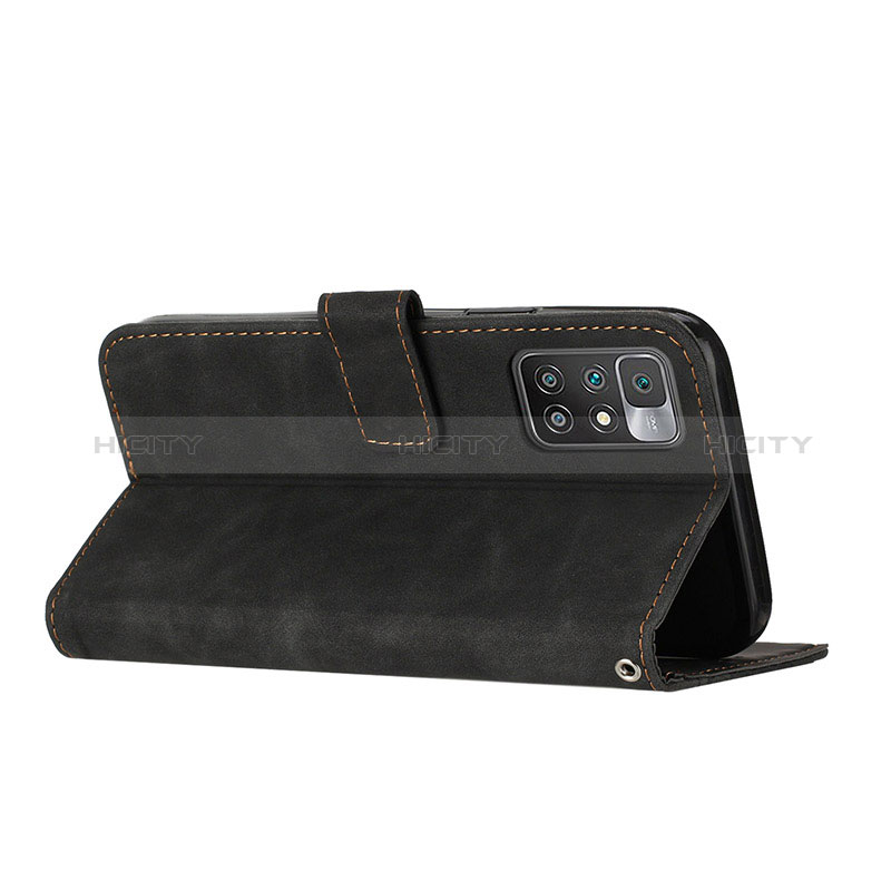 Funda de Cuero Cartera con Soporte Carcasa H04X para Xiaomi Redmi 10 4G