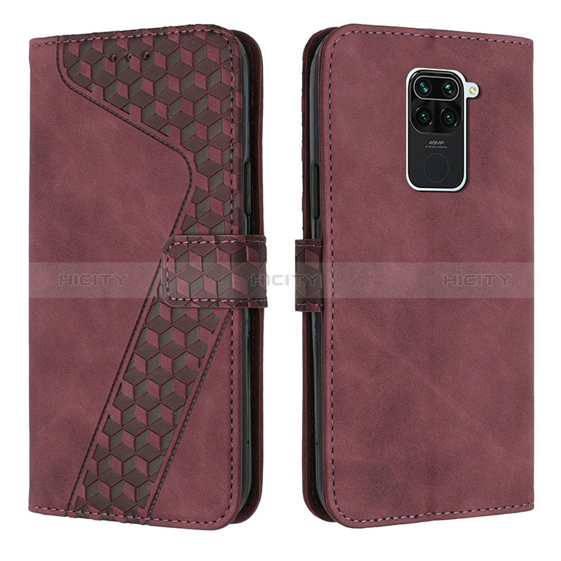 Funda de Cuero Cartera con Soporte Carcasa H04X para Xiaomi Redmi 10X 4G