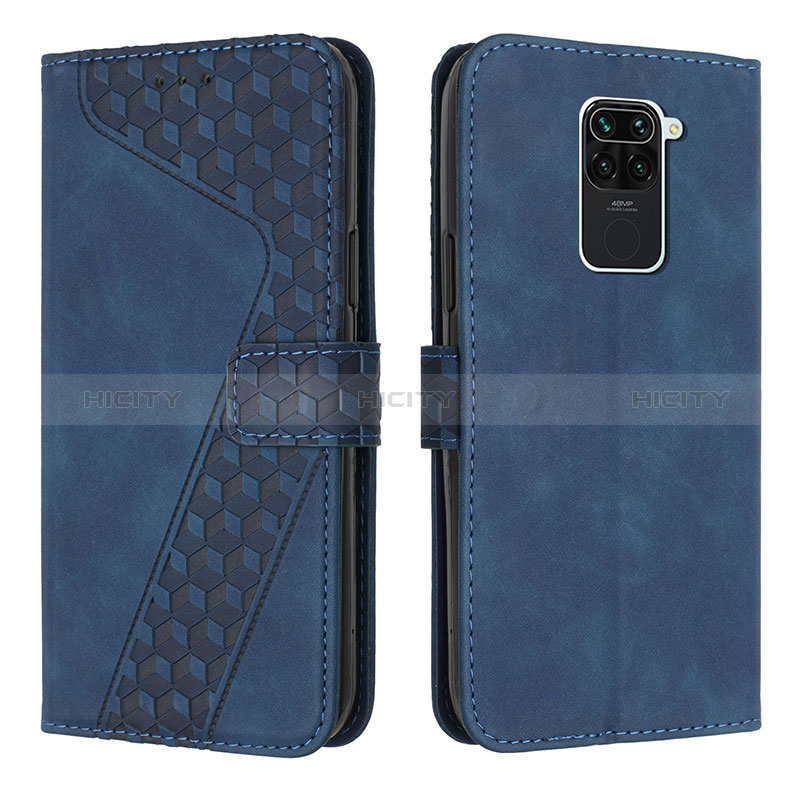 Funda de Cuero Cartera con Soporte Carcasa H04X para Xiaomi Redmi 10X 4G