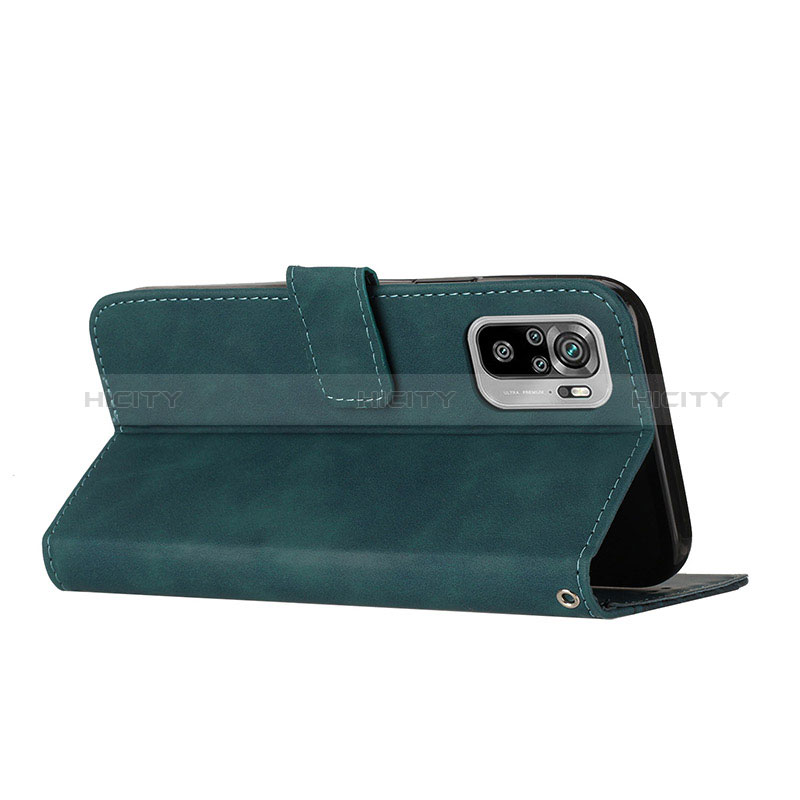 Funda de Cuero Cartera con Soporte Carcasa H04X para Xiaomi Redmi Note 10 4G