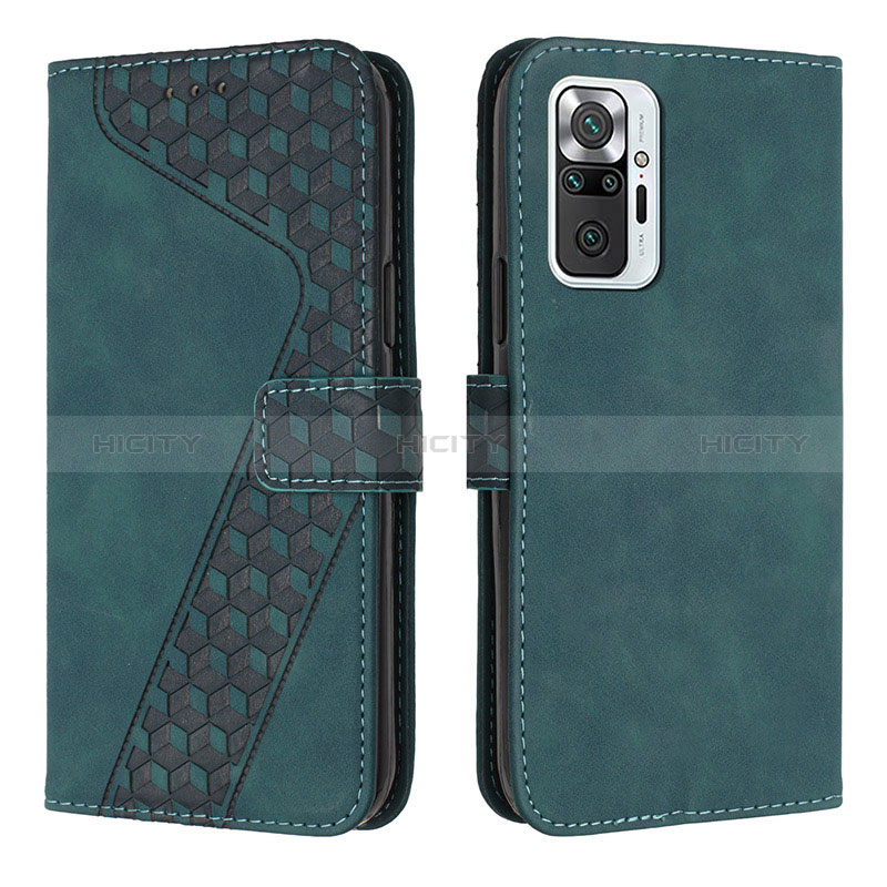 Funda de Cuero Cartera con Soporte Carcasa H04X para Xiaomi Redmi Note 10 Pro Max