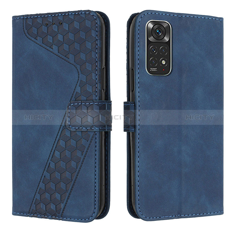 Funda de Cuero Cartera con Soporte Carcasa H04X para Xiaomi Redmi Note 11 4G (2022)