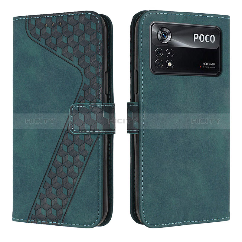 Funda de Cuero Cartera con Soporte Carcasa H04X para Xiaomi Redmi Note 11E Pro 5G