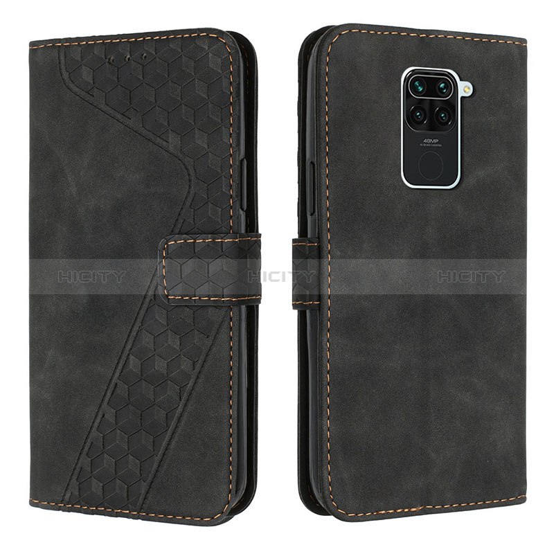 Funda de Cuero Cartera con Soporte Carcasa H04X para Xiaomi Redmi Note 9