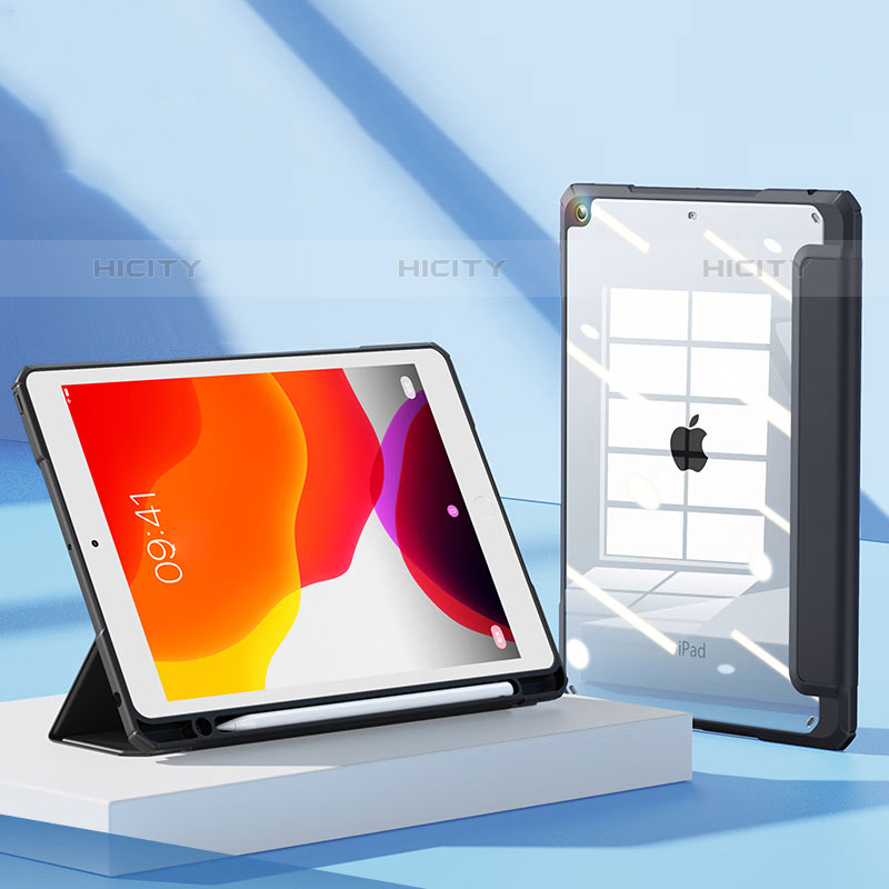 Funda de Cuero Cartera con Soporte Carcasa H05 para Apple iPad 10.2 (2020)