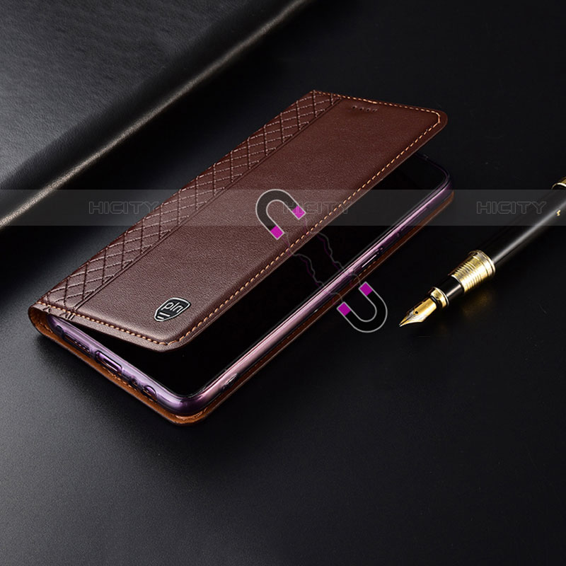 Funda de Cuero Cartera con Soporte Carcasa H05P para Samsung Galaxy S21 FE 5G