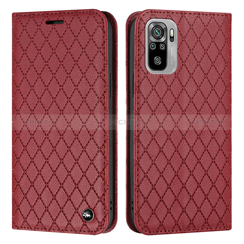 Funda de Cuero Cartera con Soporte Carcasa H05X para Xiaomi Redmi Note 10S 4G