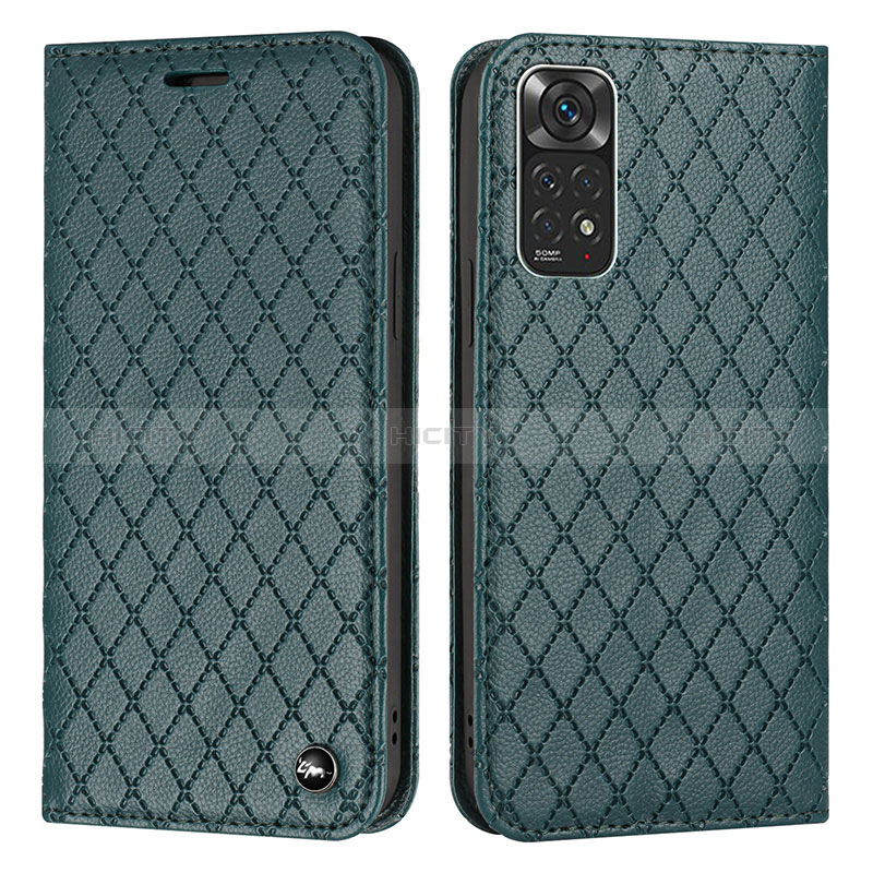 Funda de Cuero Cartera con Soporte Carcasa H05X para Xiaomi Redmi Note 11 4G (2022)