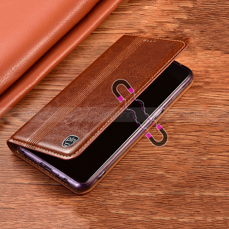 Funda de Cuero Cartera con Soporte Carcasa H06P para Apple iPhone 6S