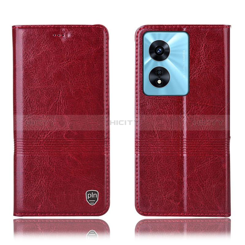 Funda de Cuero Cartera con Soporte Carcasa H06P para Oppo A97 5G