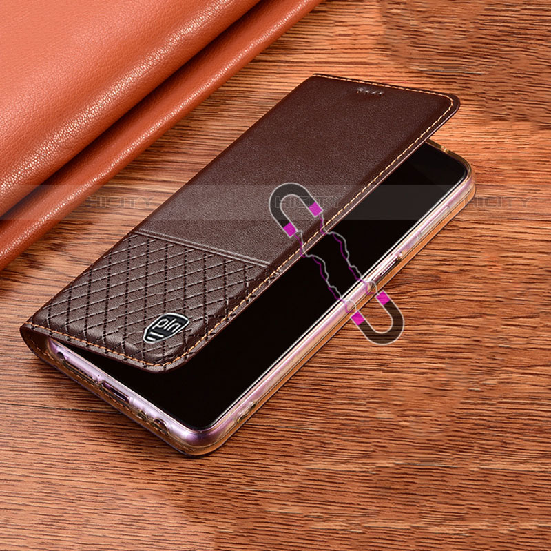 Funda de Cuero Cartera con Soporte Carcasa H07P para Motorola Moto Edge X30 5G