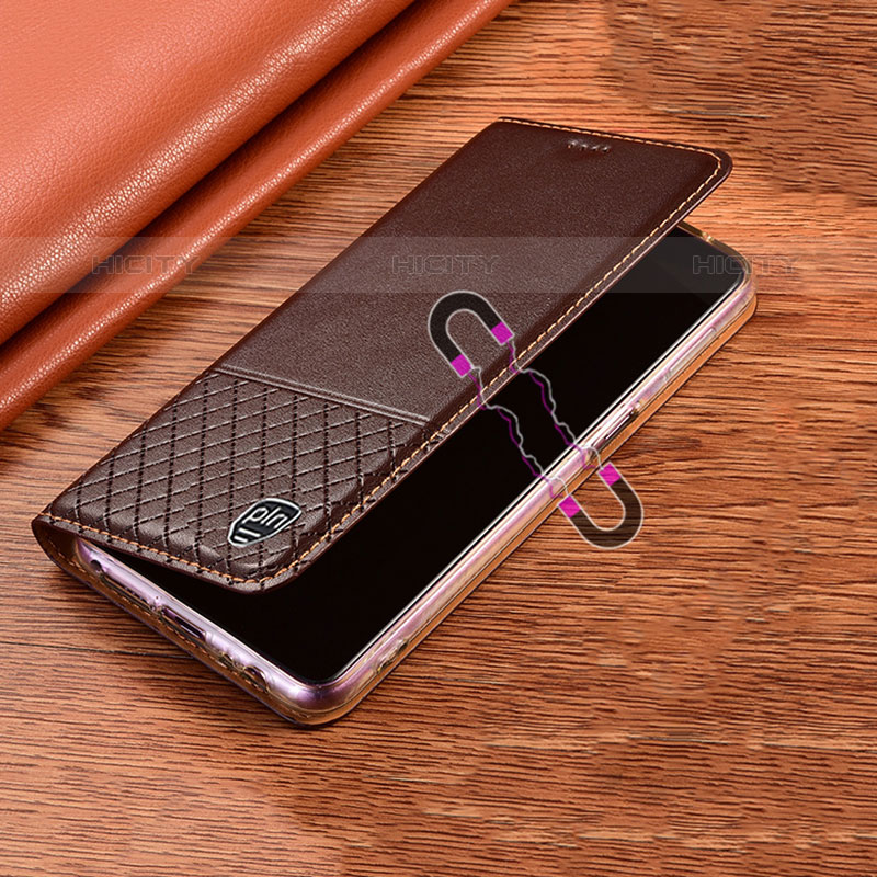 Funda de Cuero Cartera con Soporte Carcasa H07P para Oppo A53s