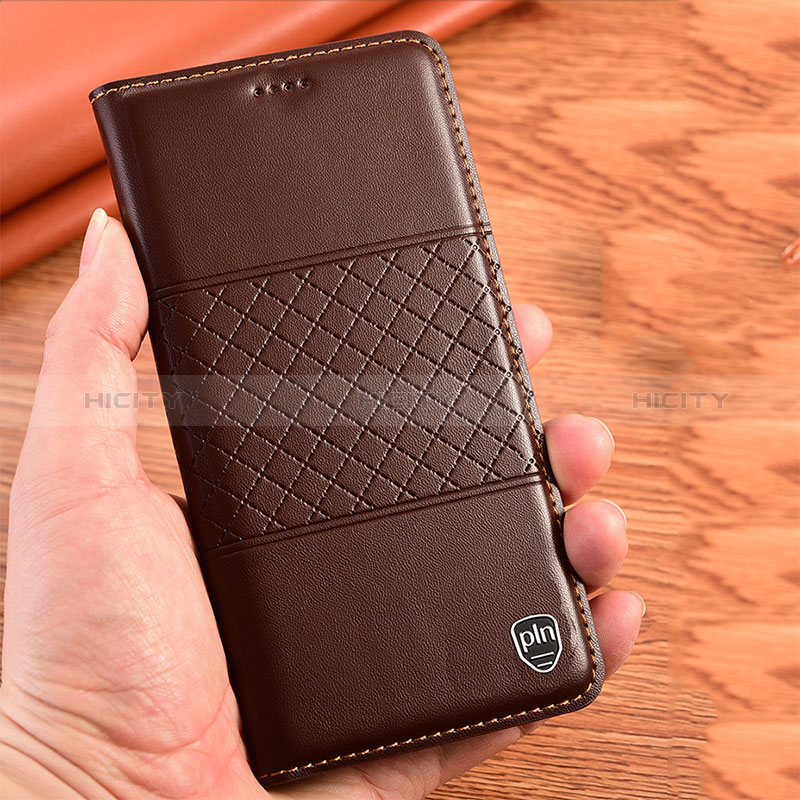 Funda de Cuero Cartera con Soporte Carcasa H07P para Oppo A76