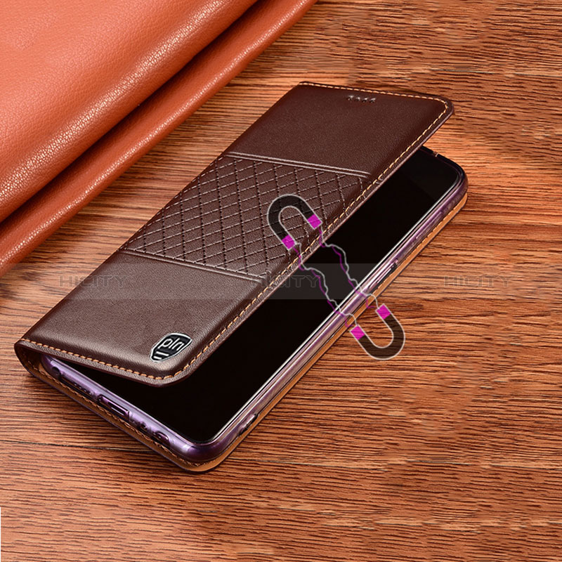 Funda de Cuero Cartera con Soporte Carcasa H07P para Oppo Find X5 5G