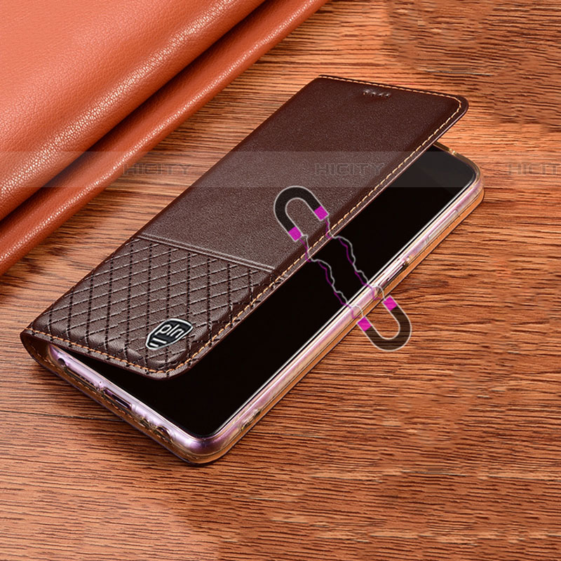 Funda de Cuero Cartera con Soporte Carcasa H07P para Samsung Galaxy F52 5G