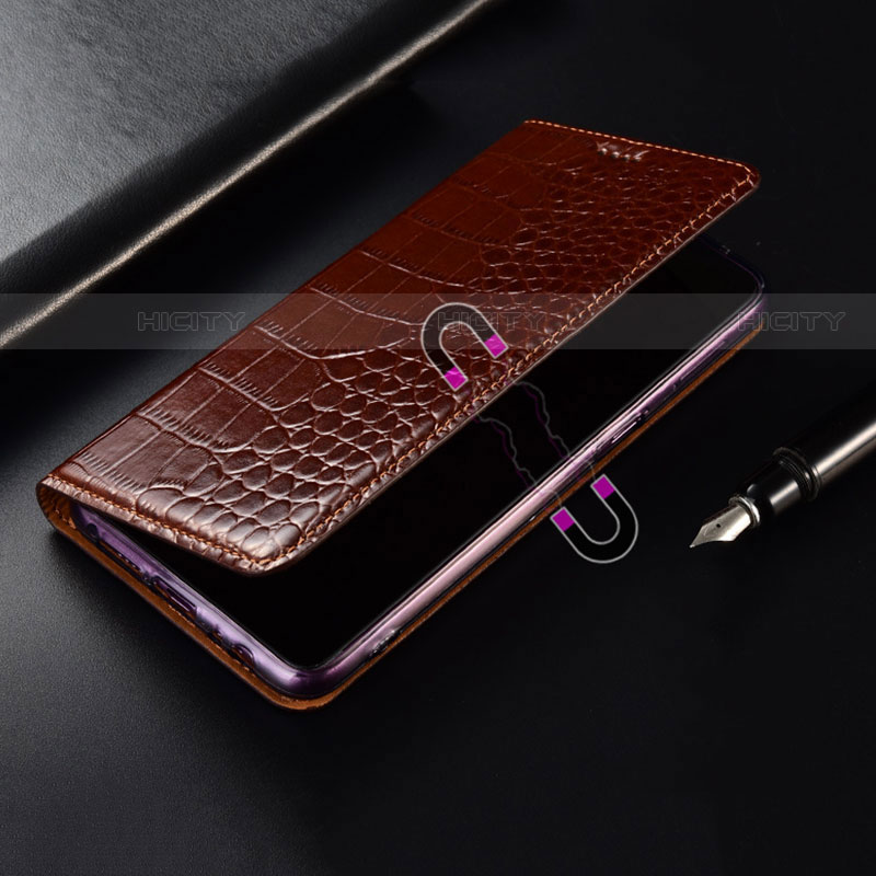 Funda de Cuero Cartera con Soporte Carcasa H08P para Motorola Moto Edge S30 5G