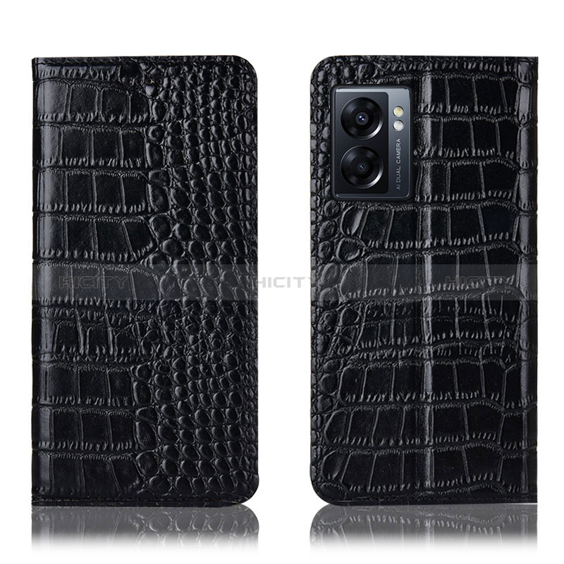 Funda de Cuero Cartera con Soporte Carcasa H08P para Realme Narzo 50 5G