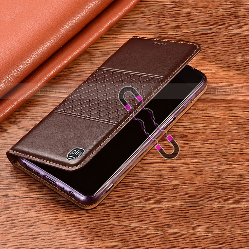 Funda de Cuero Cartera con Soporte Carcasa H09P para Motorola Moto Edge 20 Pro 5G