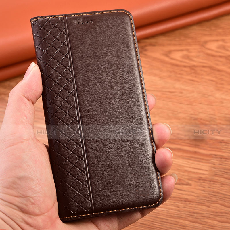 Funda de Cuero Cartera con Soporte Carcasa H10 para Apple iPhone 13 Pro Max