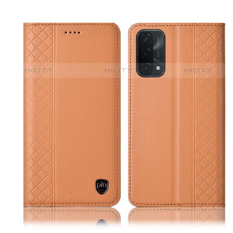 Funda de Cuero Cartera con Soporte Carcasa H10P para OnePlus Nord N200 5G