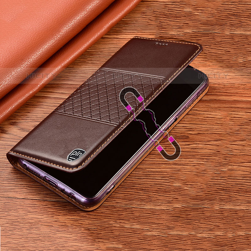 Funda de Cuero Cartera con Soporte Carcasa H10P para Oppo A53s 5G