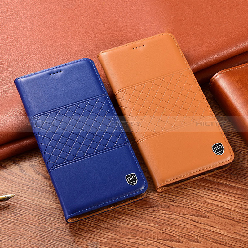 Funda de Cuero Cartera con Soporte Carcasa H10P para Samsung Galaxy F12