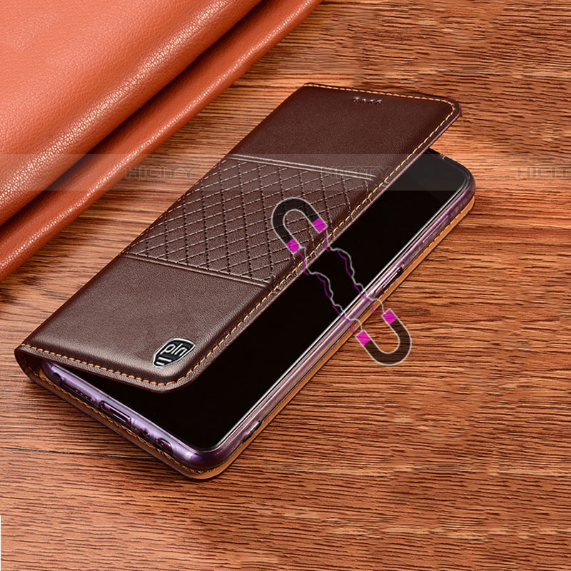 Funda de Cuero Cartera con Soporte Carcasa H10P para Samsung Galaxy F52 5G