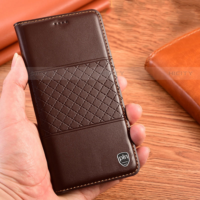 Funda de Cuero Cartera con Soporte Carcasa H10P para Samsung Galaxy S21 Ultra 5G