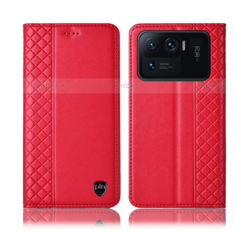 Funda de Cuero Cartera con Soporte Carcasa H10P para Xiaomi Mi 11 Ultra 5G