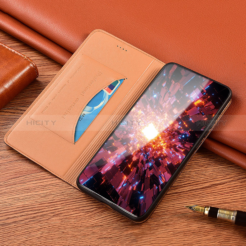 Funda de Cuero Cartera con Soporte Carcasa H10P para Xiaomi Mi Note 10 Lite