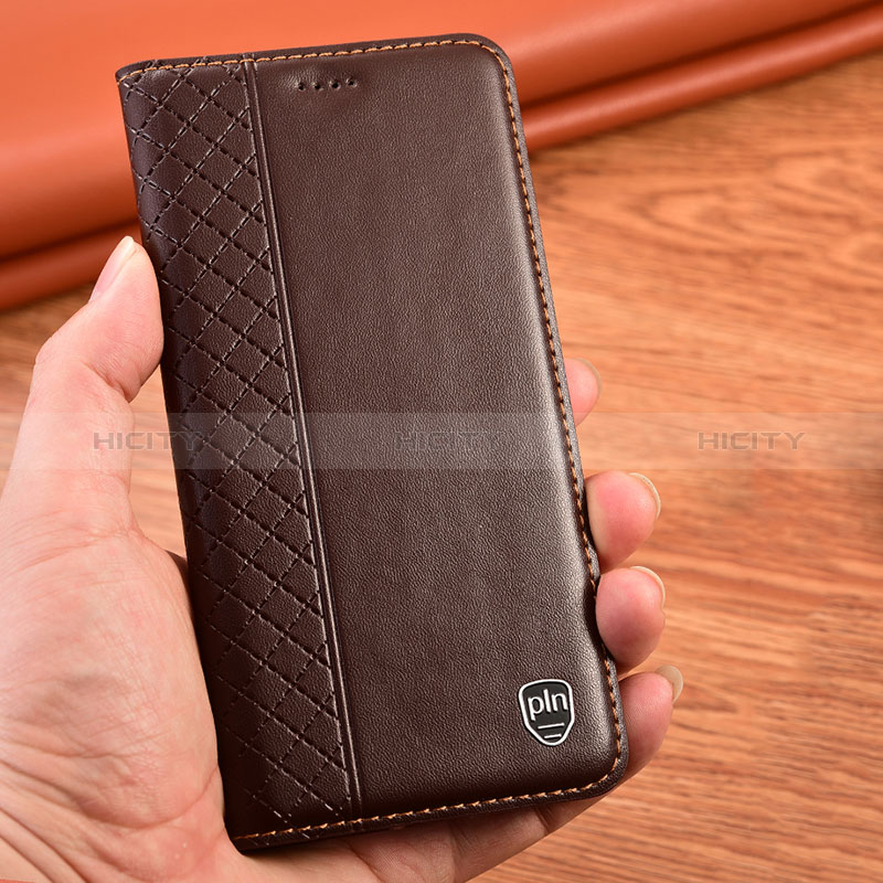 Funda de Cuero Cartera con Soporte Carcasa H10P para Xiaomi POCO C31