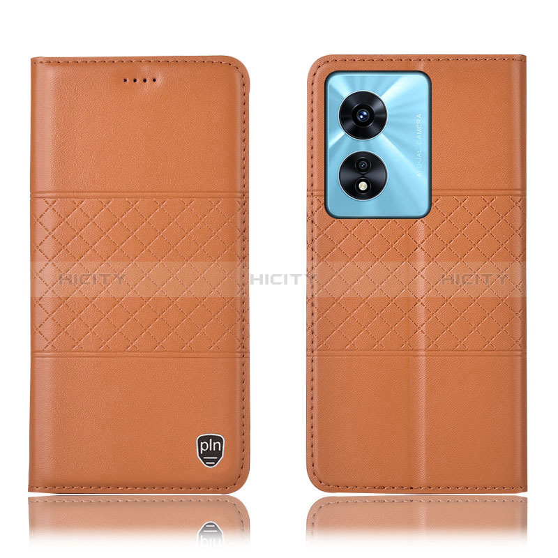 Funda de Cuero Cartera con Soporte Carcasa H11P para Oppo A58x 5G