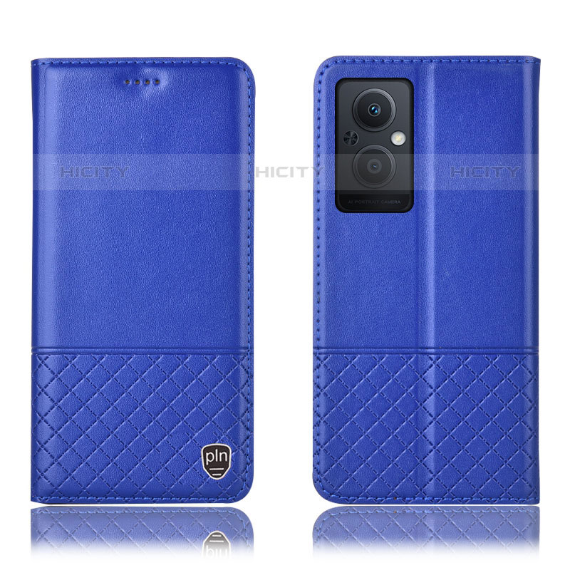 Funda de Cuero Cartera con Soporte Carcasa H11P para Oppo F21s Pro 5G