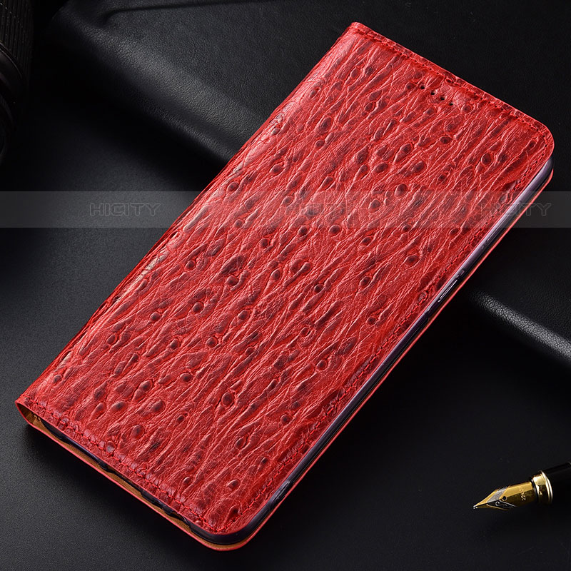 Funda de Cuero Cartera con Soporte Carcasa H15P para Motorola Moto G42