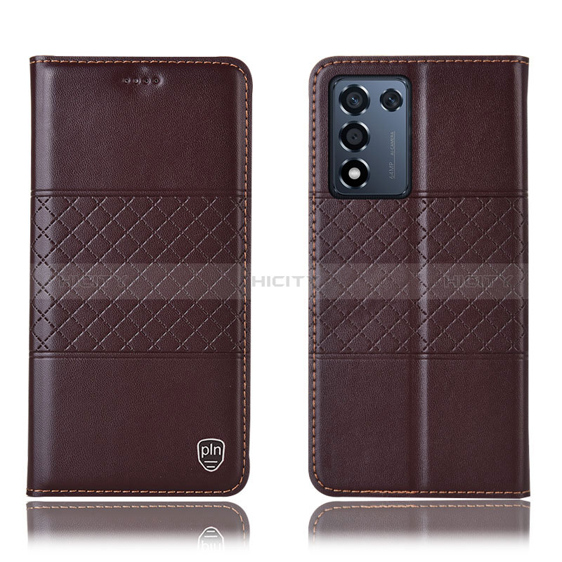 Funda de Cuero Cartera con Soporte Carcasa H15P para Oppo K9S 5G