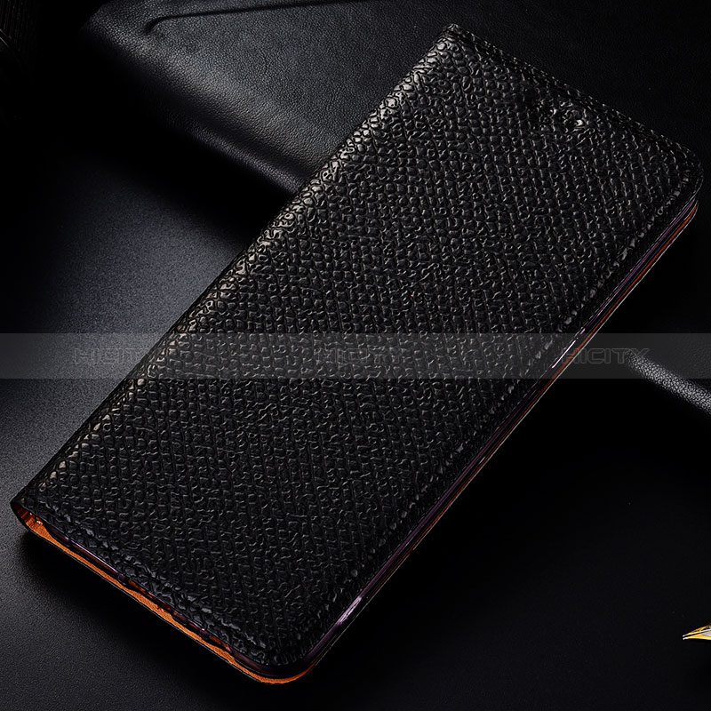 Funda de Cuero Cartera con Soporte Carcasa H15P para Samsung Galaxy A10
