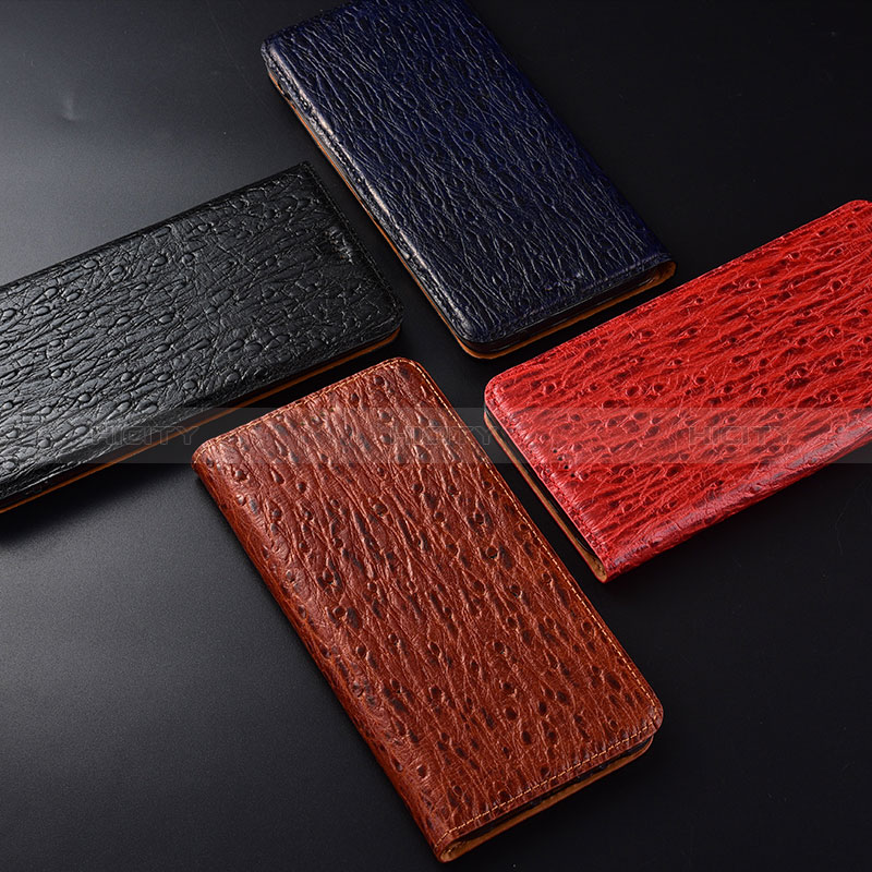 Funda de Cuero Cartera con Soporte Carcasa H15P para Samsung Galaxy M20