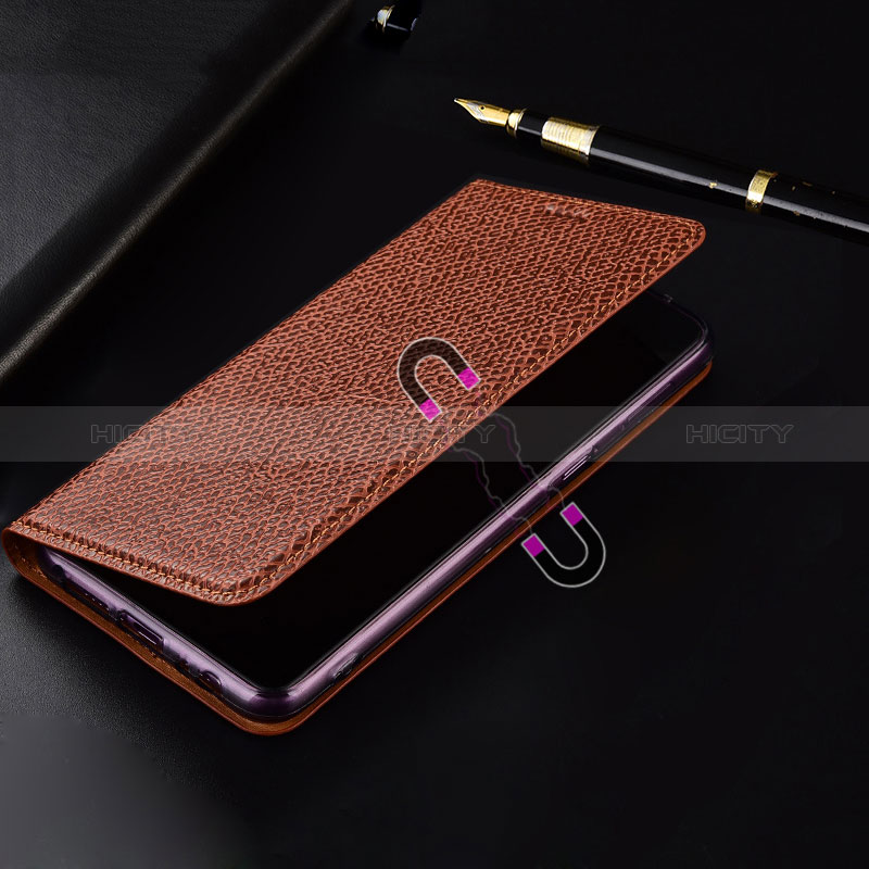 Funda de Cuero Cartera con Soporte Carcasa H15P para Samsung Galaxy M21s