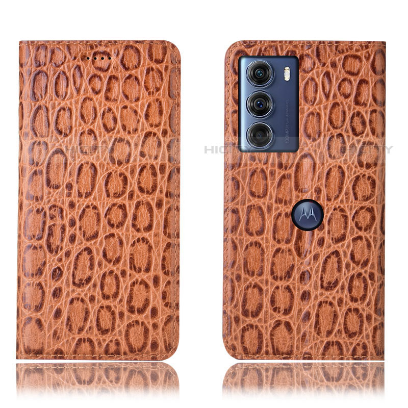 Funda de Cuero Cartera con Soporte Carcasa H16P para Motorola Moto Edge S30 5G