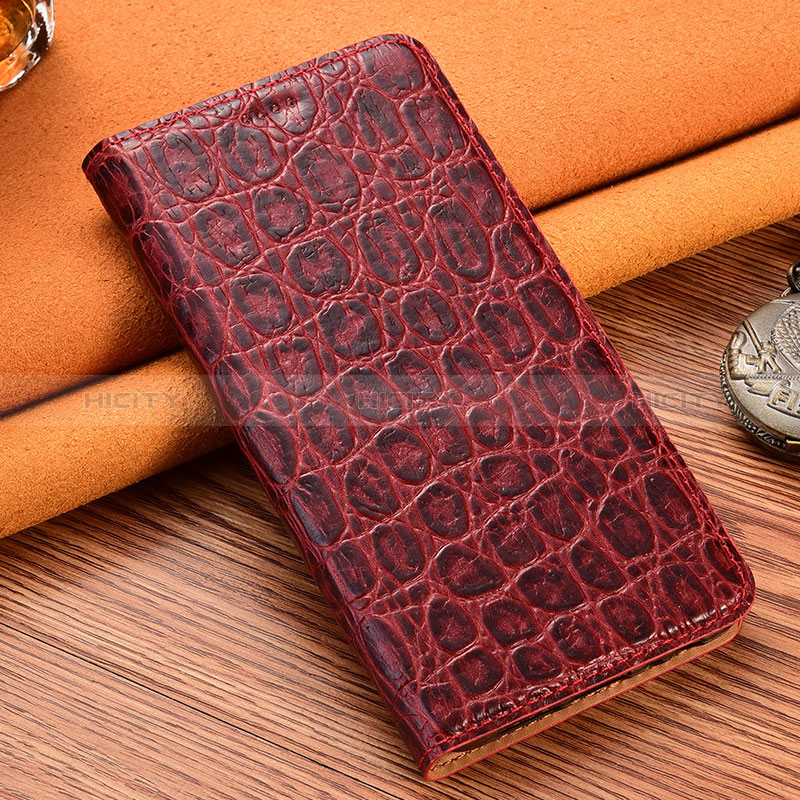 Funda de Cuero Cartera con Soporte Carcasa H16P para Oppo A96 4G