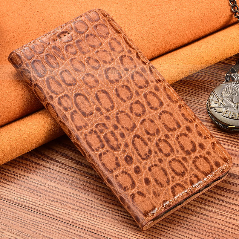 Funda de Cuero Cartera con Soporte Carcasa H16P para Oppo Reno6 Z 5G