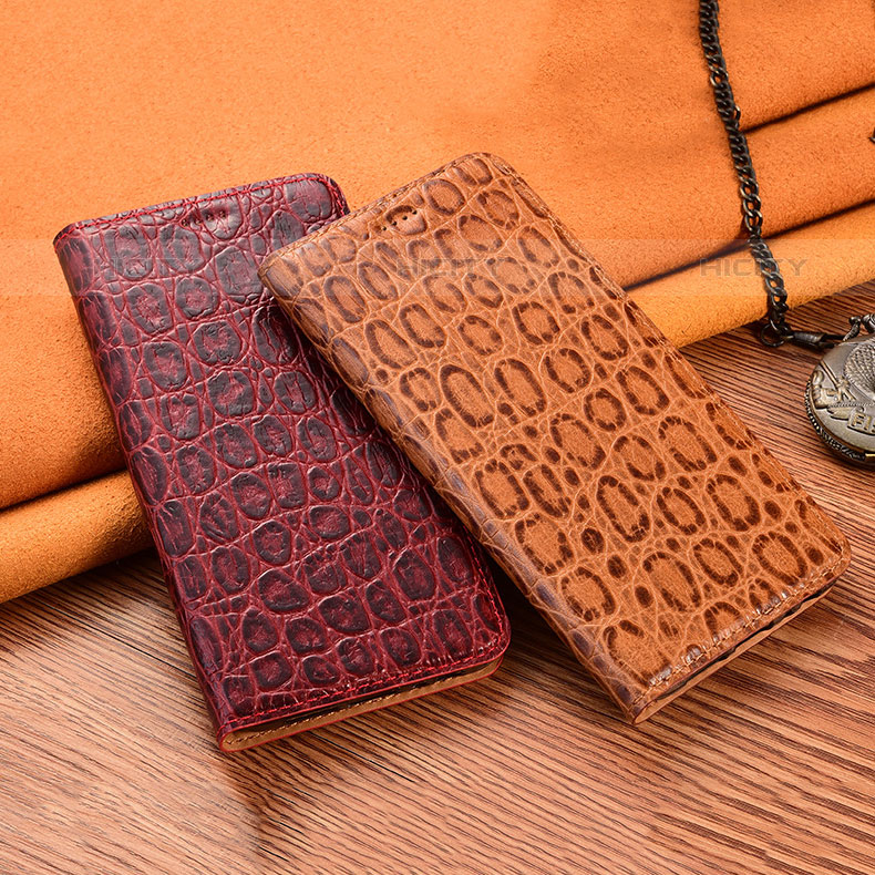 Funda de Cuero Cartera con Soporte Carcasa H16P para Oppo Reno7 5G