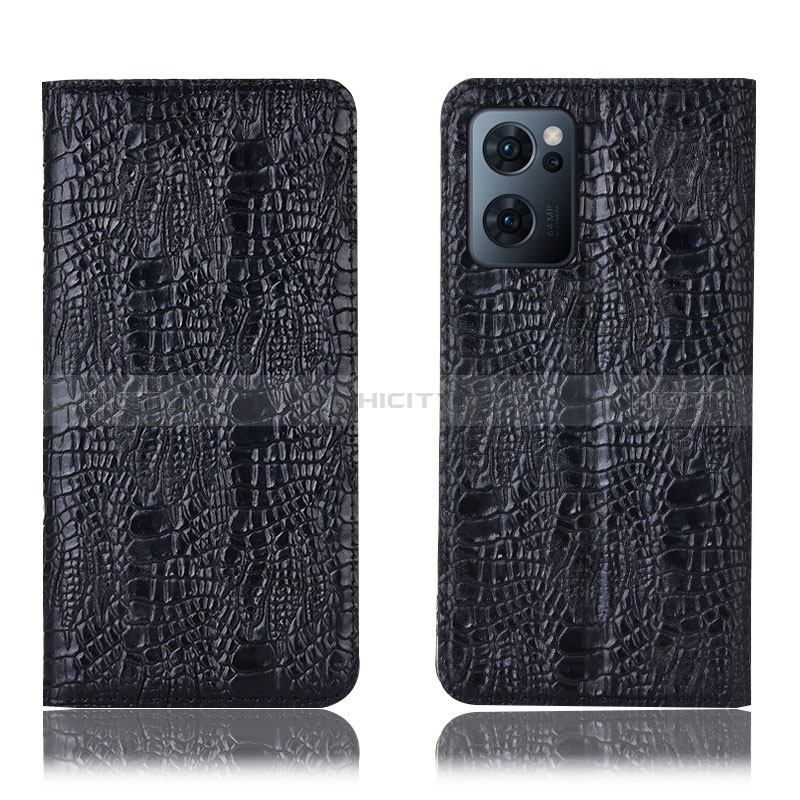 Funda de Cuero Cartera con Soporte Carcasa H17P para Oppo Find X5 Lite 5G