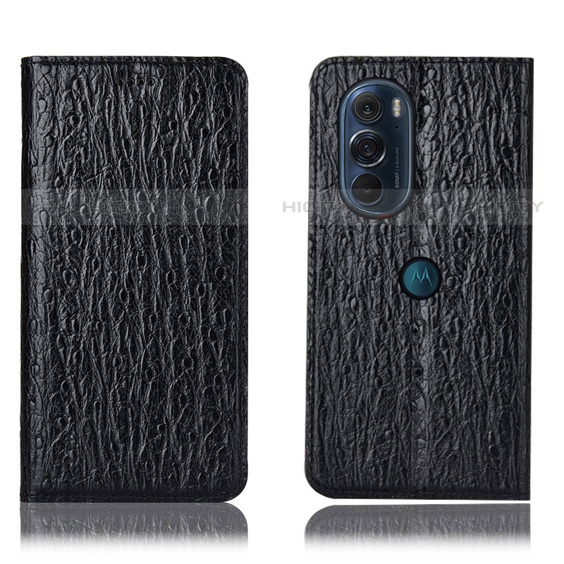 Funda de Cuero Cartera con Soporte Carcasa H18P para Motorola Moto Edge X30 5G