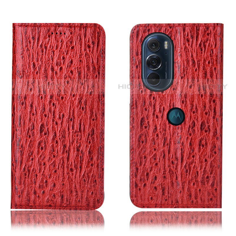 Funda de Cuero Cartera con Soporte Carcasa H18P para Motorola Moto Edge X30 5G