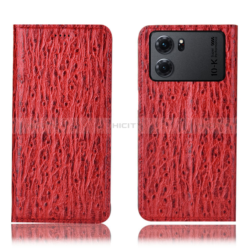 Funda de Cuero Cartera con Soporte Carcasa H18P para Oppo K10 5G