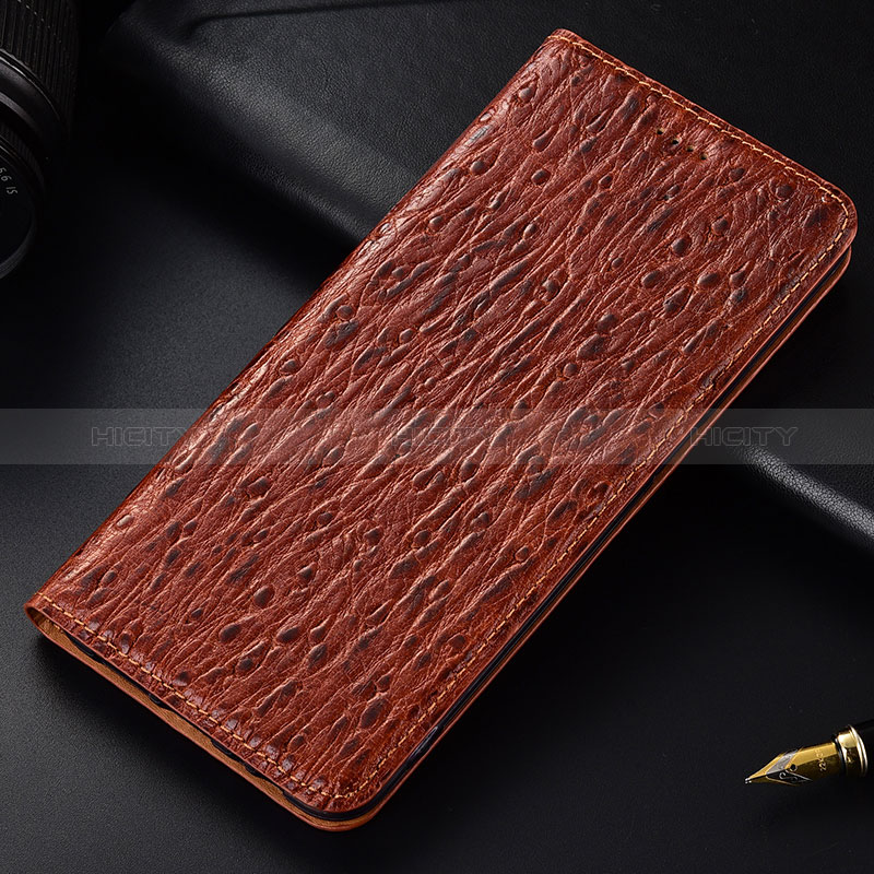 Funda de Cuero Cartera con Soporte Carcasa H18P para Samsung Galaxy M21