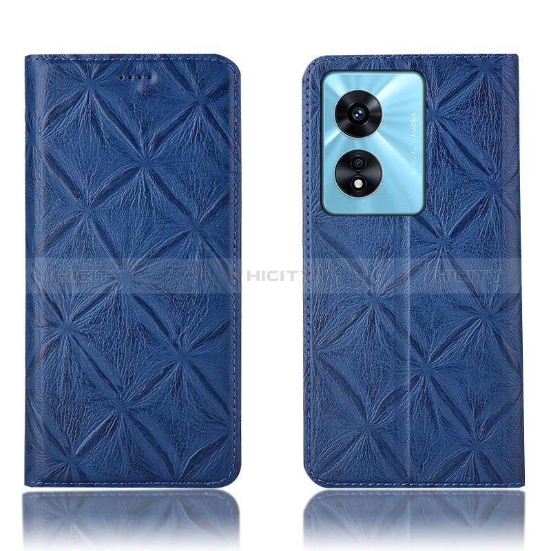 Funda de Cuero Cartera con Soporte Carcasa H19P para Oppo A97 5G