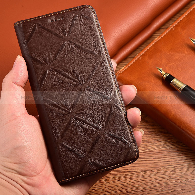 Funda de Cuero Cartera con Soporte Carcasa H19P para Oppo A97 5G