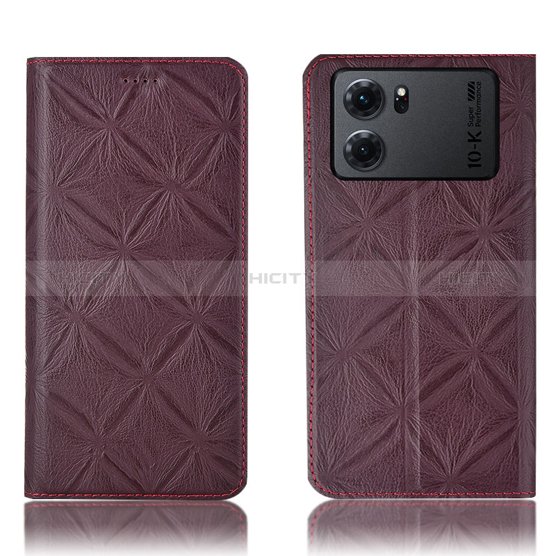 Funda de Cuero Cartera con Soporte Carcasa H19P para Oppo K10 5G